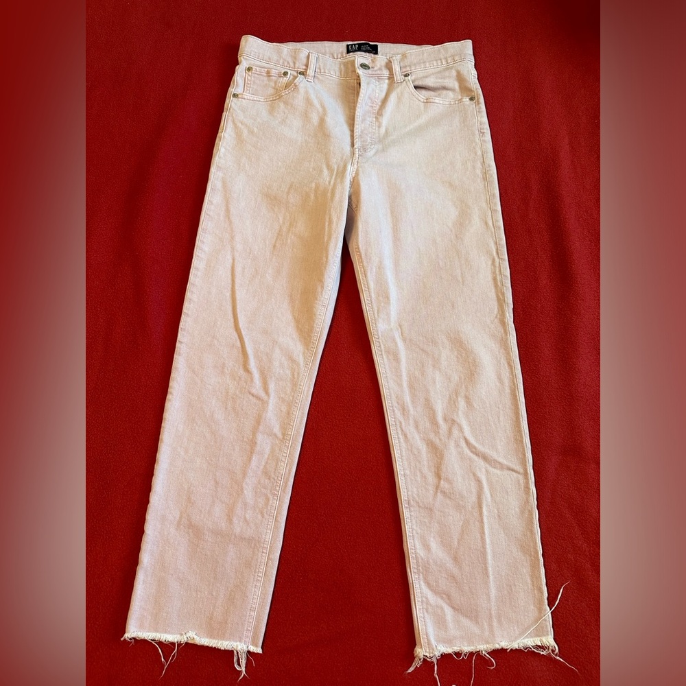 Gap button fly high rise jeans